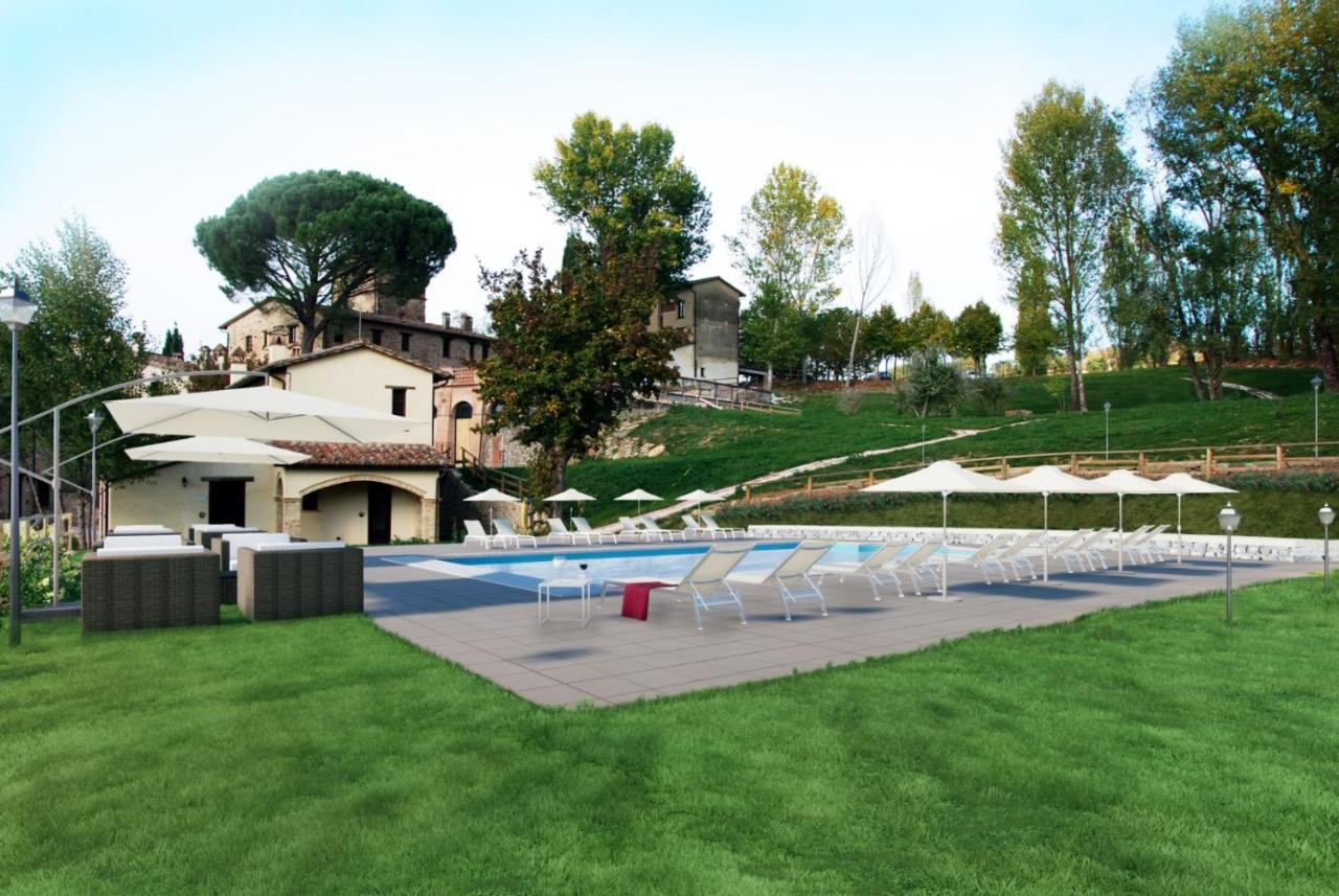 Gh Borgo Pulciano Agriturismo Montone  Eksteriør bilde